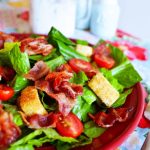 BLT Salad on plate