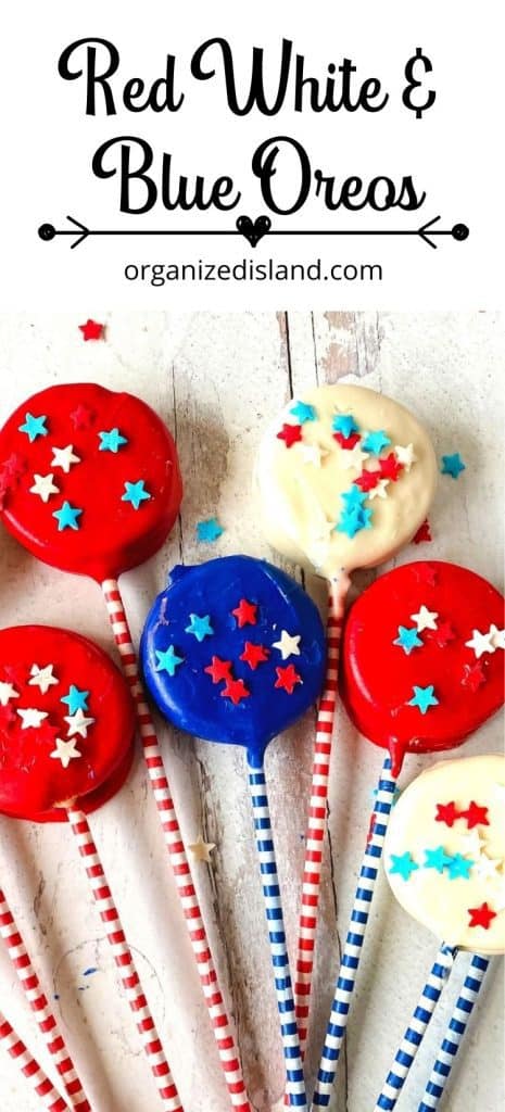 Red White and Blue Oreos.