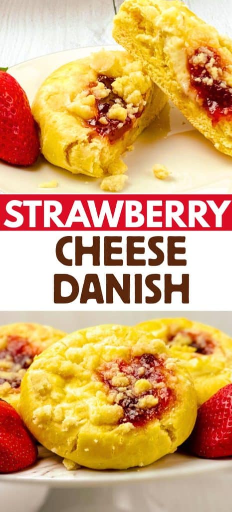 Strawberry Cheese Danish
