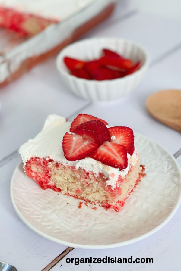 Strawberry Poke Cake recipe