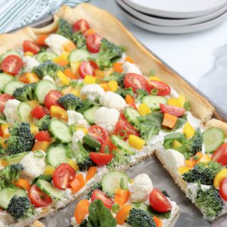 Vegetable Pizza - Organized Island