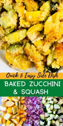 Baked Zucchini and Squash - Organized Island