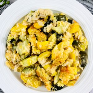 Baked Zucchini and Squash Recipe Feat