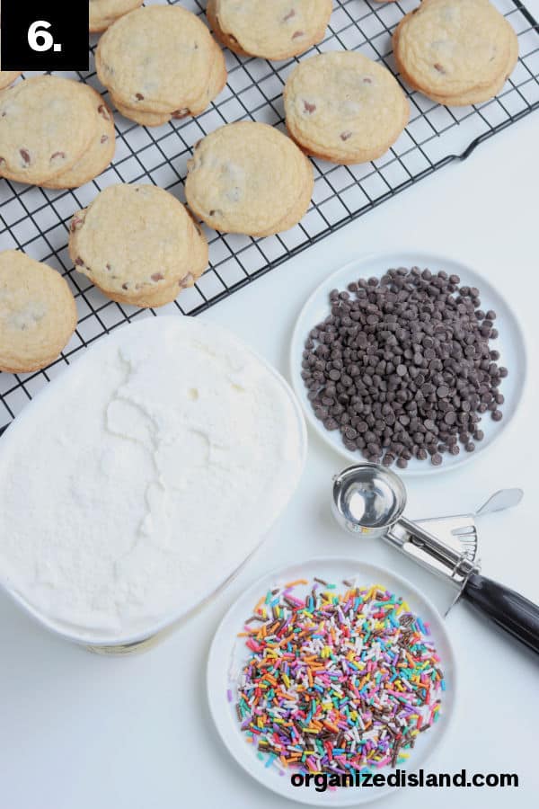 How To Make Cookie Ice Cream Sandwiches