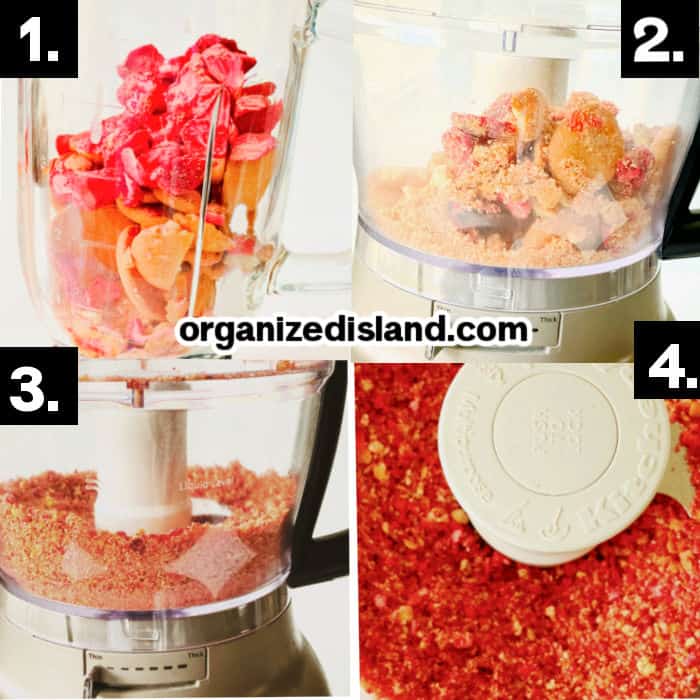 How To Make Strawberry Crunch Topping