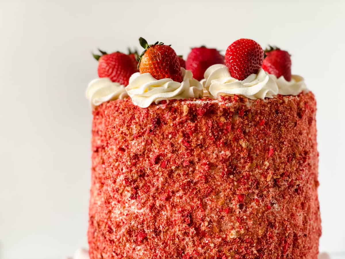 Strawberry Crumb Cake