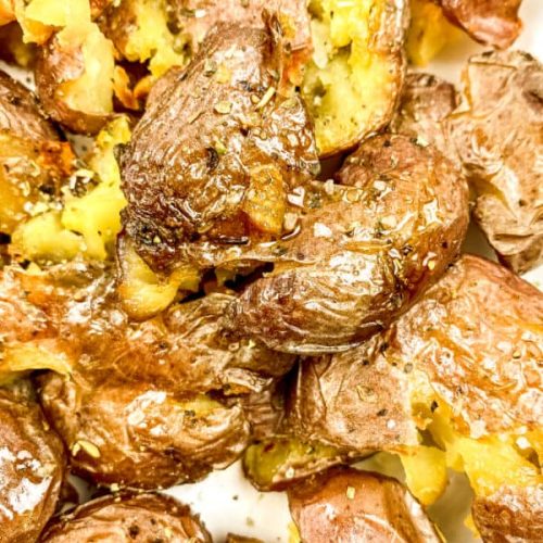Easy Roasted Smashed Potatoes Recipe