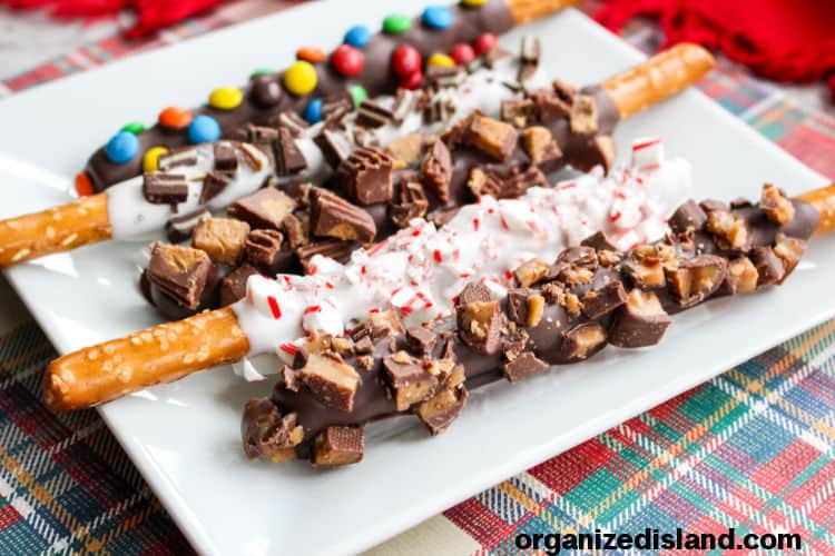 Chocolate covered Pretzels