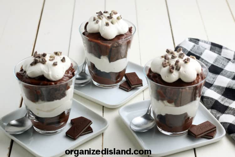 Individual Chocolate Trifles social
