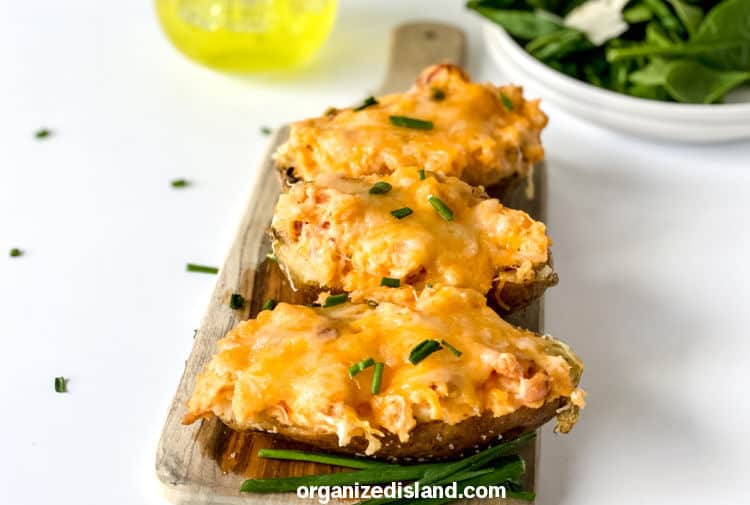 Stuffed Baked Potatoes with Cream Cheese Recipe