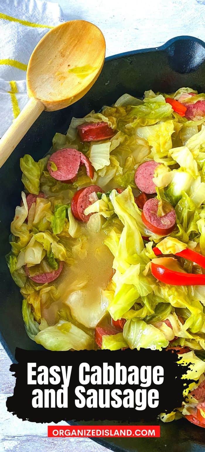 Easy Cabbage and Sausage