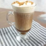Hot Buttered Rum Coffee in cup