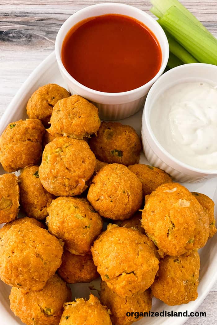 Buffalo Chicken Meatballs