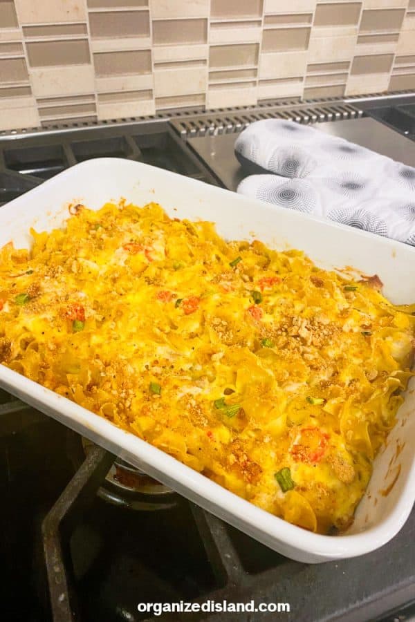 Chicken Egg Noodle Casserole Organized Island