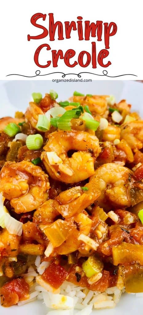 Easy Shrimp Creole in dish.