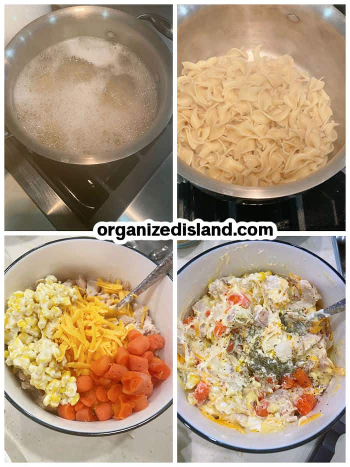 How To Make Creamy Chicken Noodle Casserole