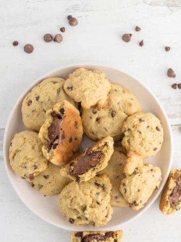 Nutella Stuffed Cookies Recipe Easy