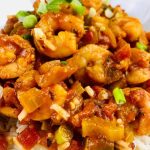 Shrimp Creole and rice Recipe .