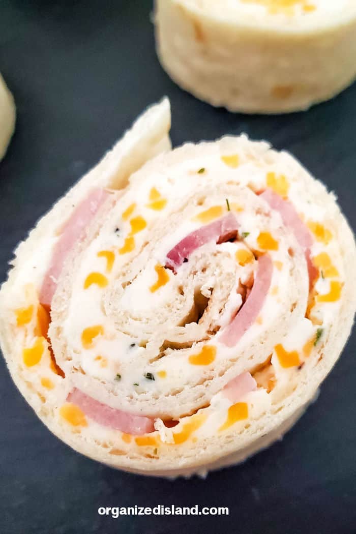 Ham and Cheese Roll Ups.