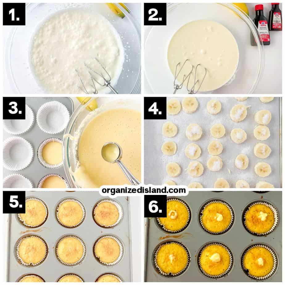 How to Make Banana Cream Cupcakes Recipe.