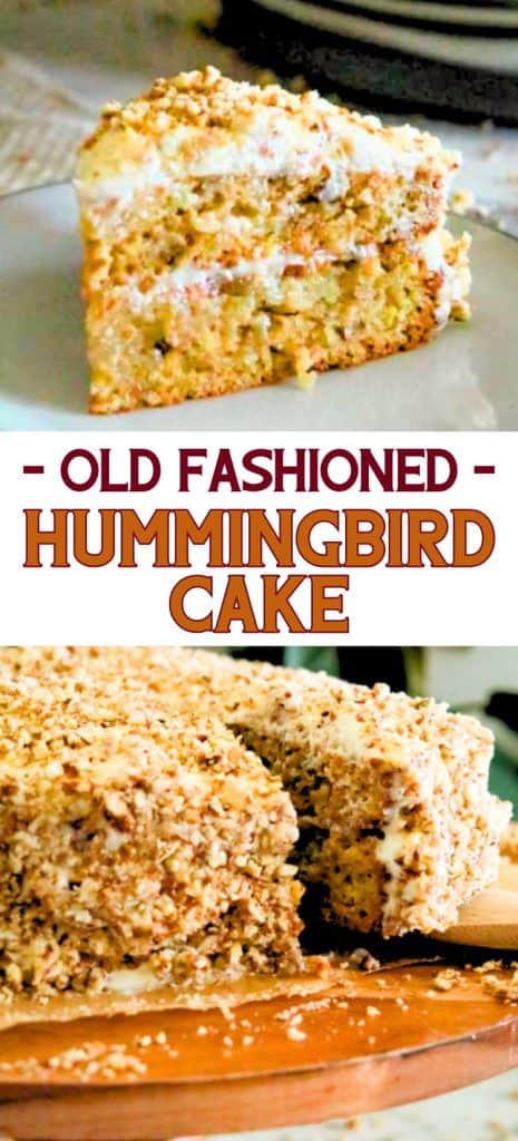 Old Fashioned Hummingbird Cake