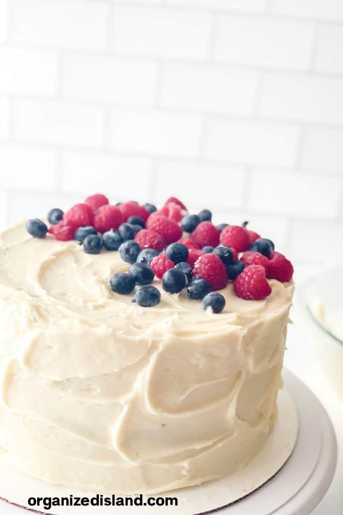 Chantilly Cake with Berries.