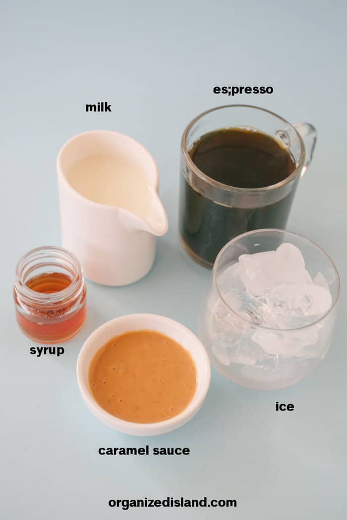 Iced Caramel Macchiato Starbucks Ingredients