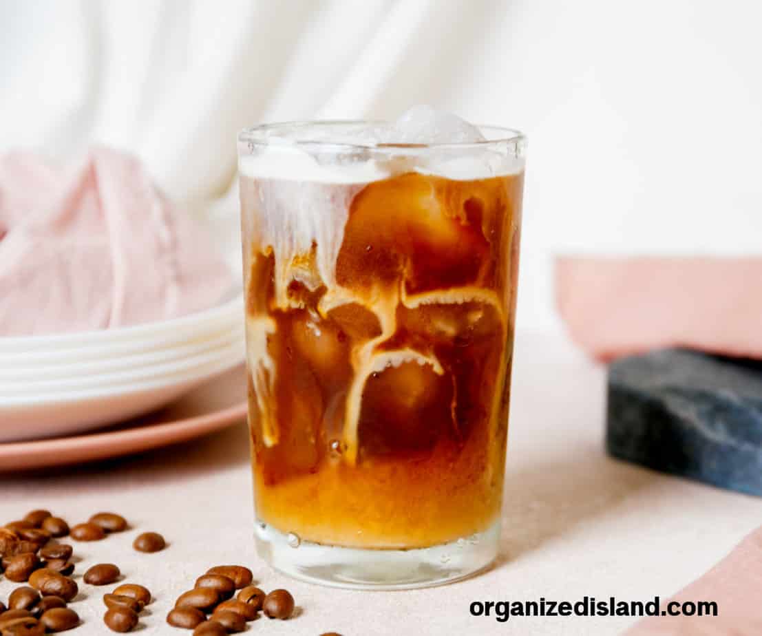 Salted Caramel Cold Brew - Recipe by Organized Island