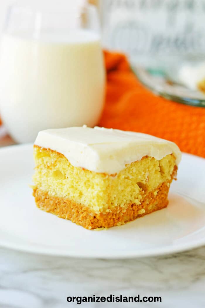Pumpkin Cake with Yellow Cake Mix