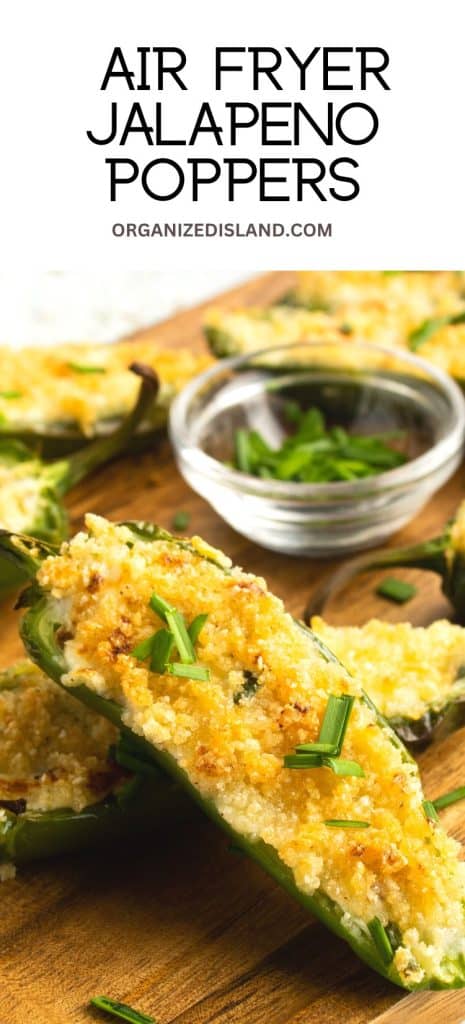 Air Fryer Jalapeno Poppers.