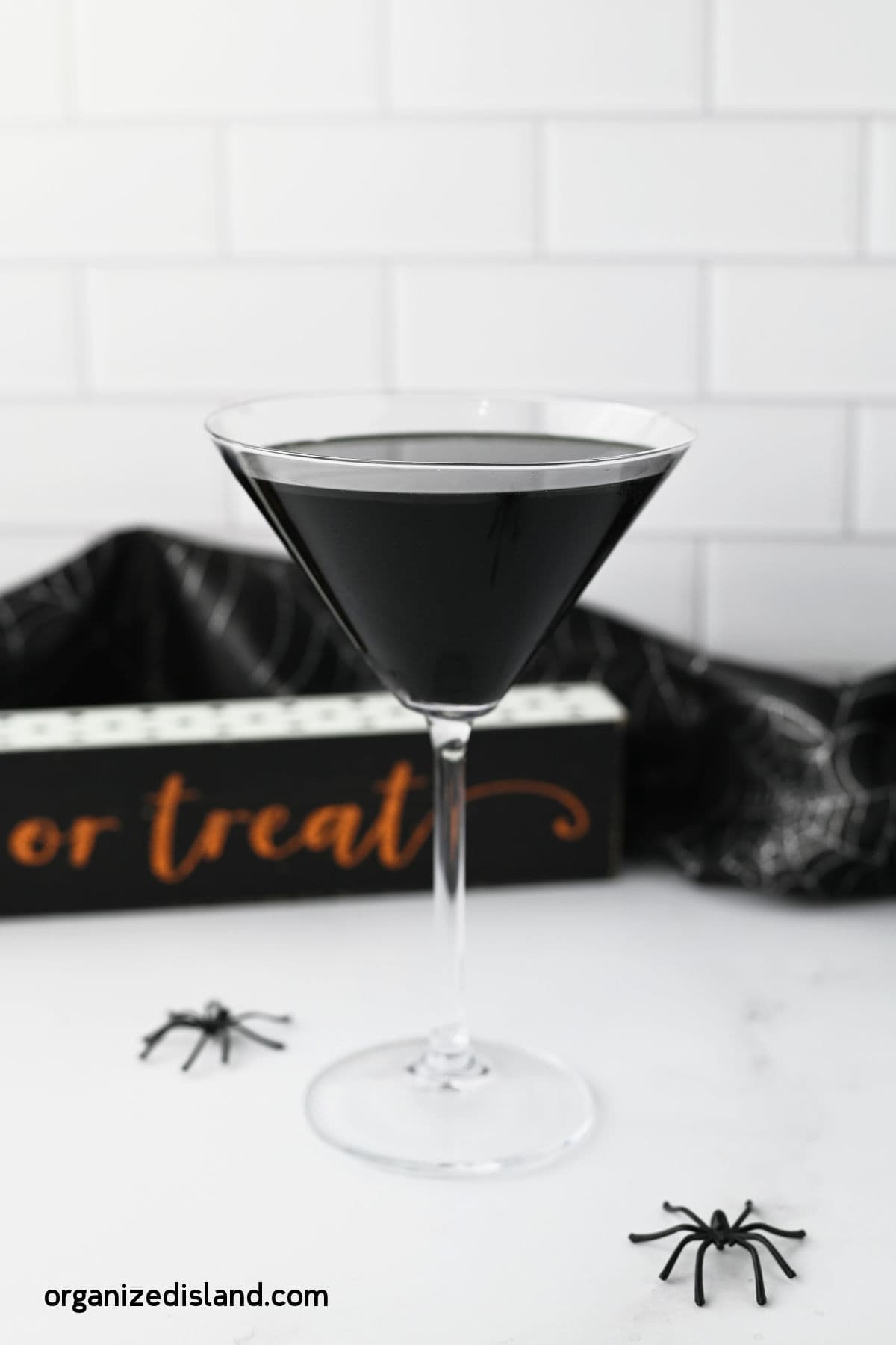 Black-Martini IN GLASS.