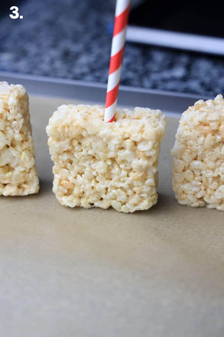 Chocolate Dipped Rice Krispie Treats Organized Island