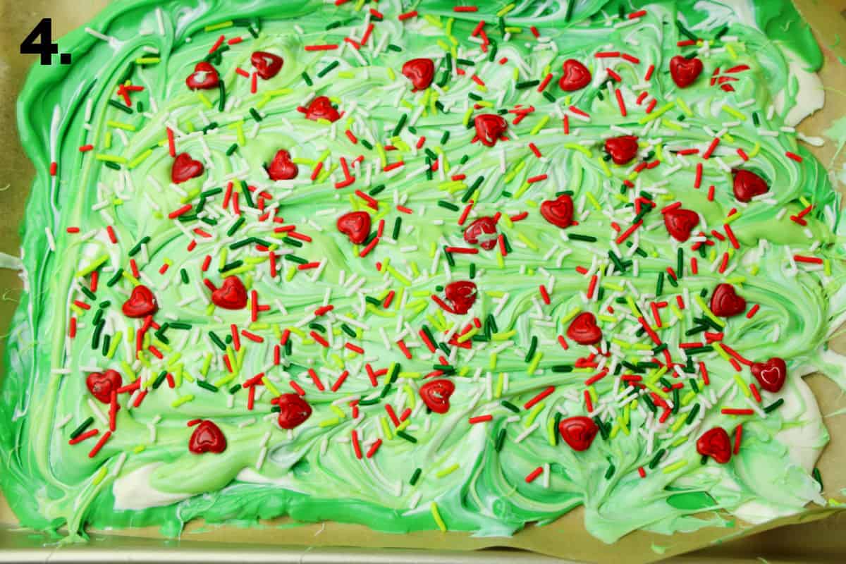 Homemade Grinch Bark: Easy, Delicious, Step By Step Photos - Tammilee Tips