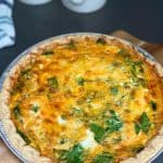 Ham and Spinach Quiche