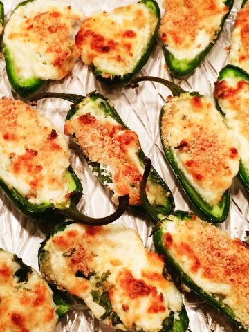 Easy baked Jalapeno poppers.