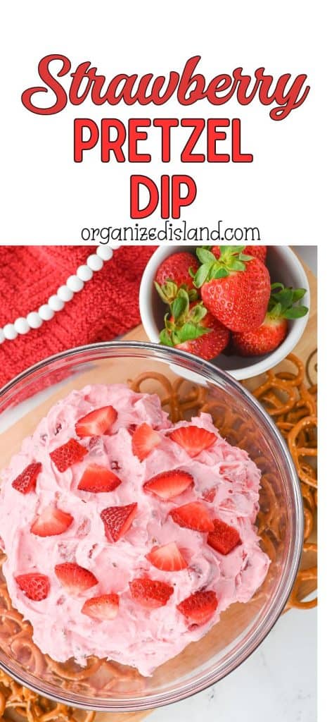 Strawberry Pretzel Dip