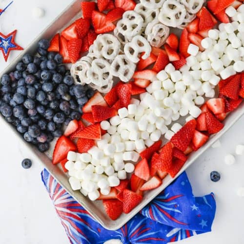 4th of July Fruit Tray - Organized Island
