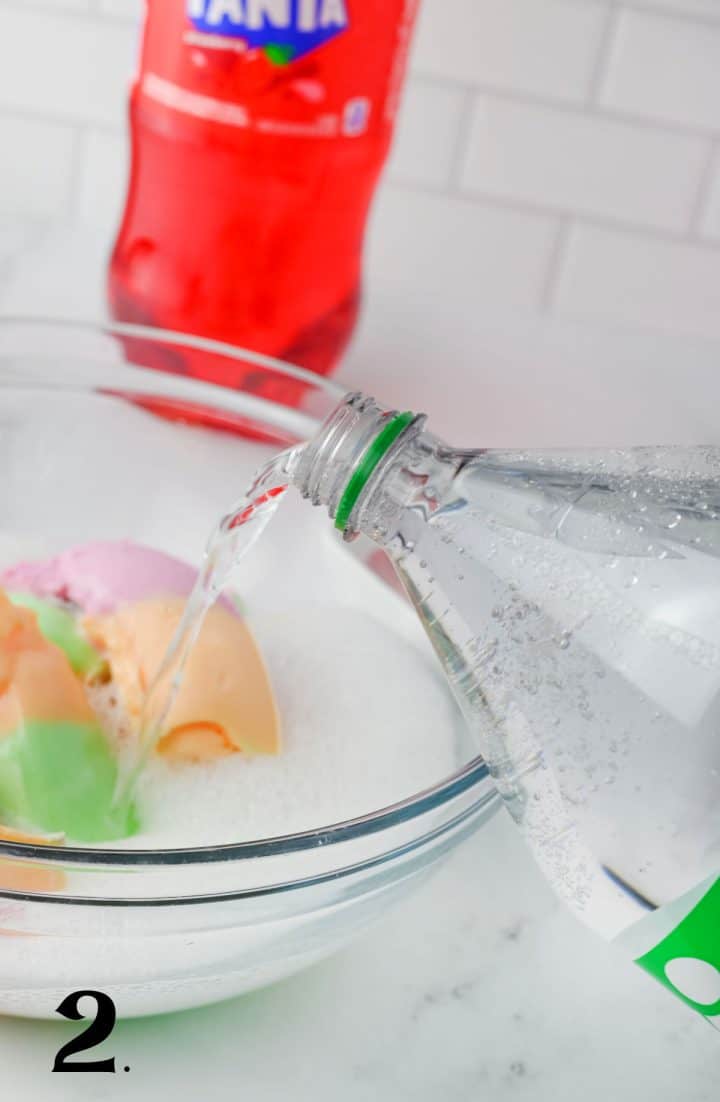 Happy Valentines Day Puns Sparkling Pink Raspberry Punch - With Frozen ...
