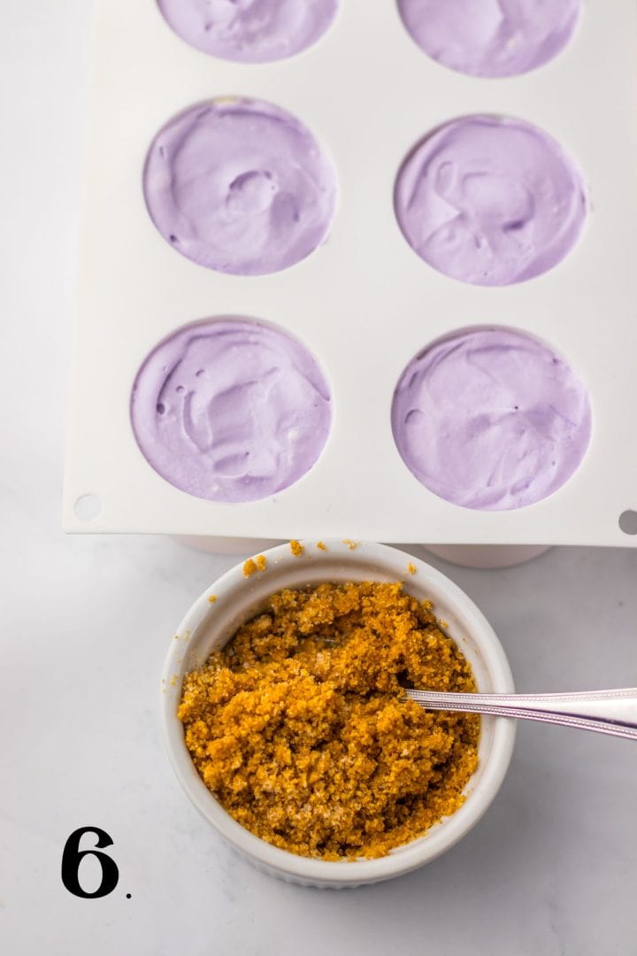 Easy No Bake Mini Easter Cheesecakes - Organized Island