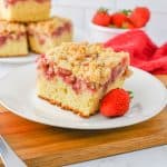 Strawberry Crumb Cake Landscape