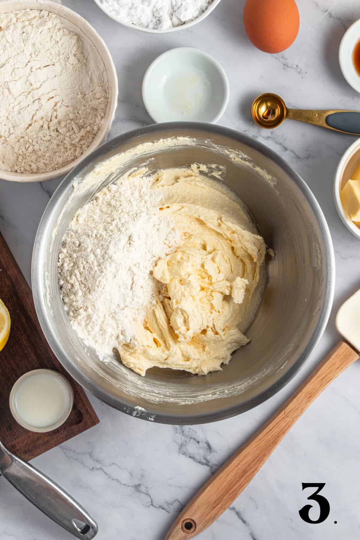 How to Make Lemon Shortbread Cookies Step 3