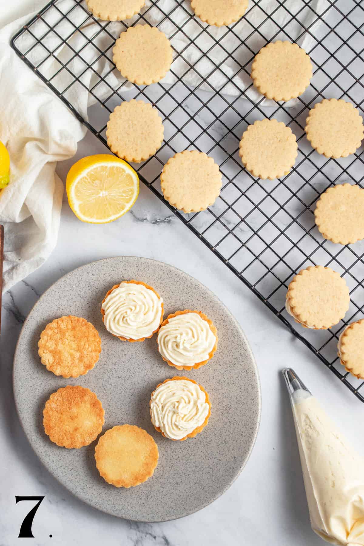 How to Make Lemon Shortbread Cookies Step 7