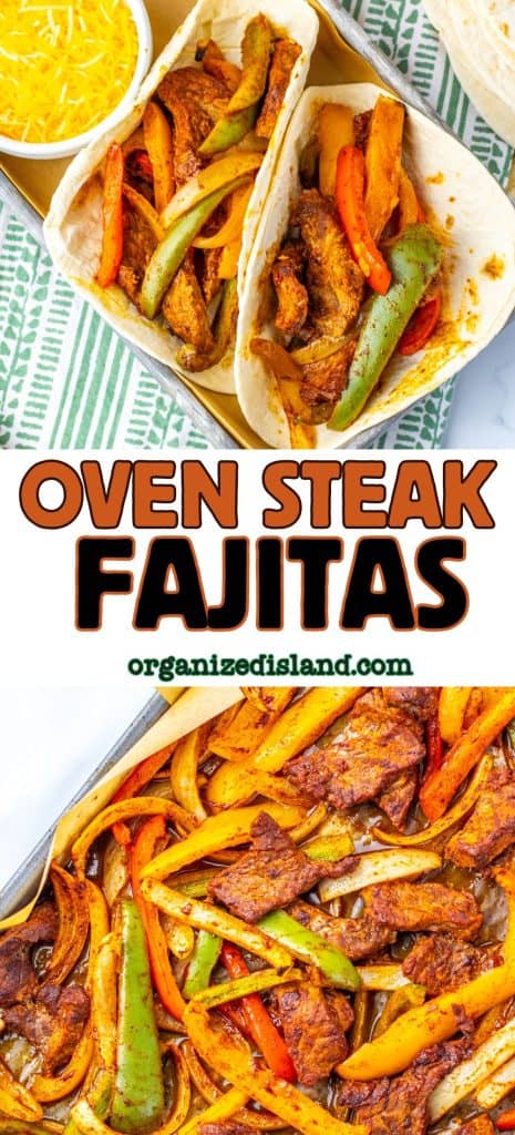 Easy Oven-Baked Steak Fajitas