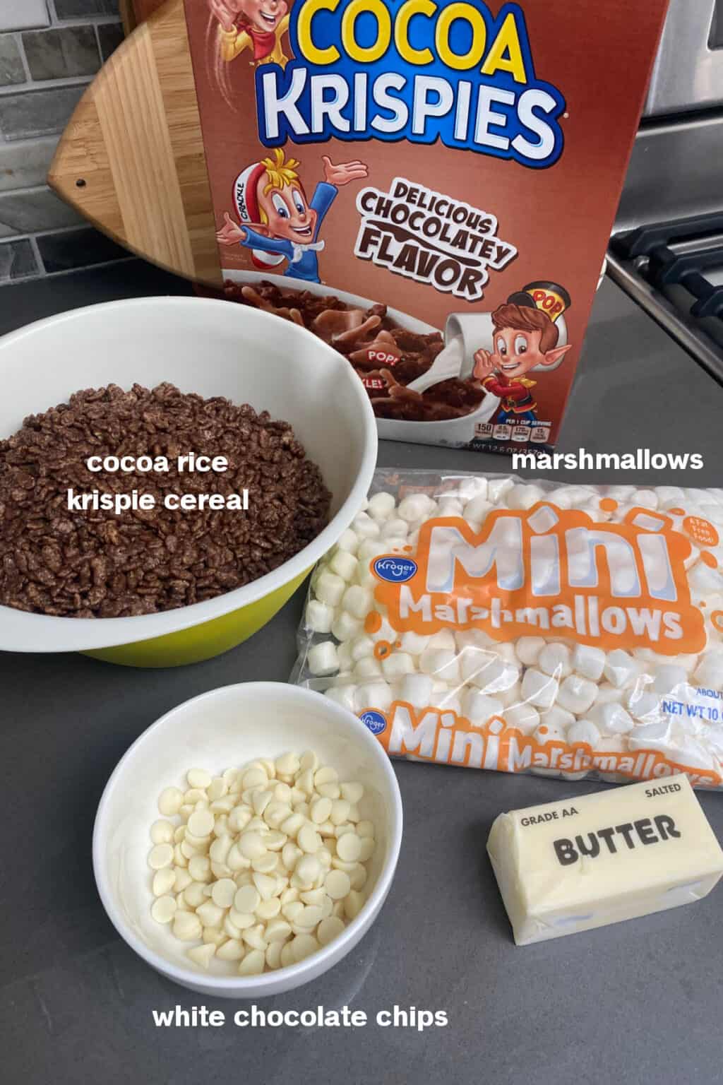 Easy Cocoa Rice Krispie Treats - Organized Island