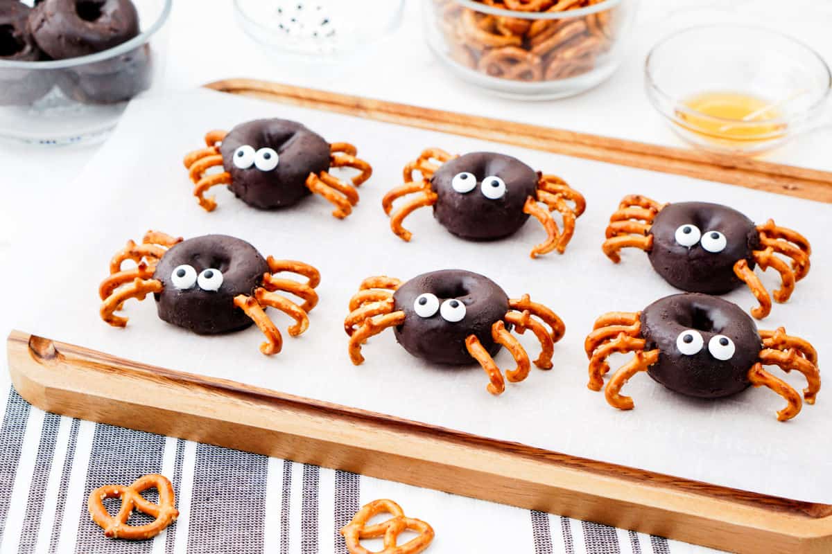 Mini Donut Spiders Landscape