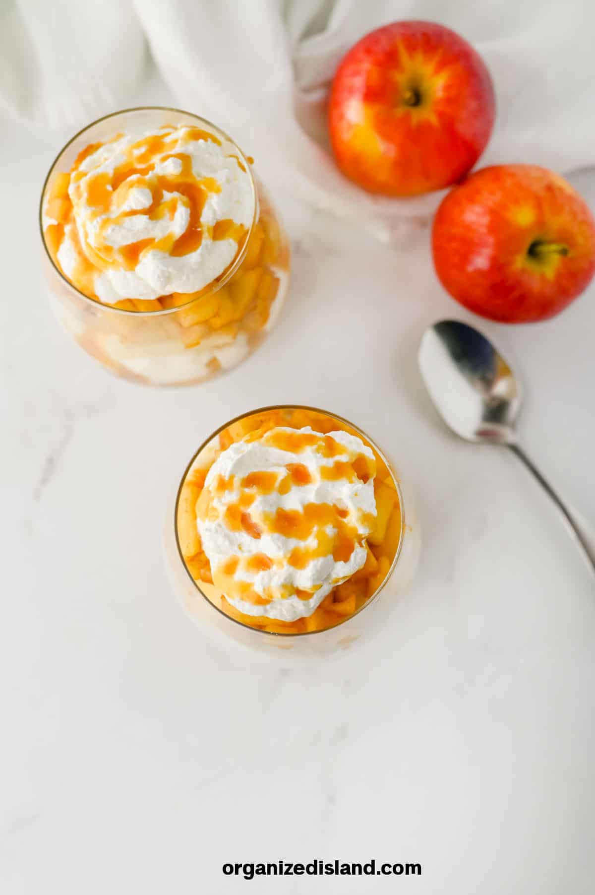 Carmel Apple Trifles Recipe