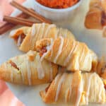 Easy Pumpkin Crescent Rolls