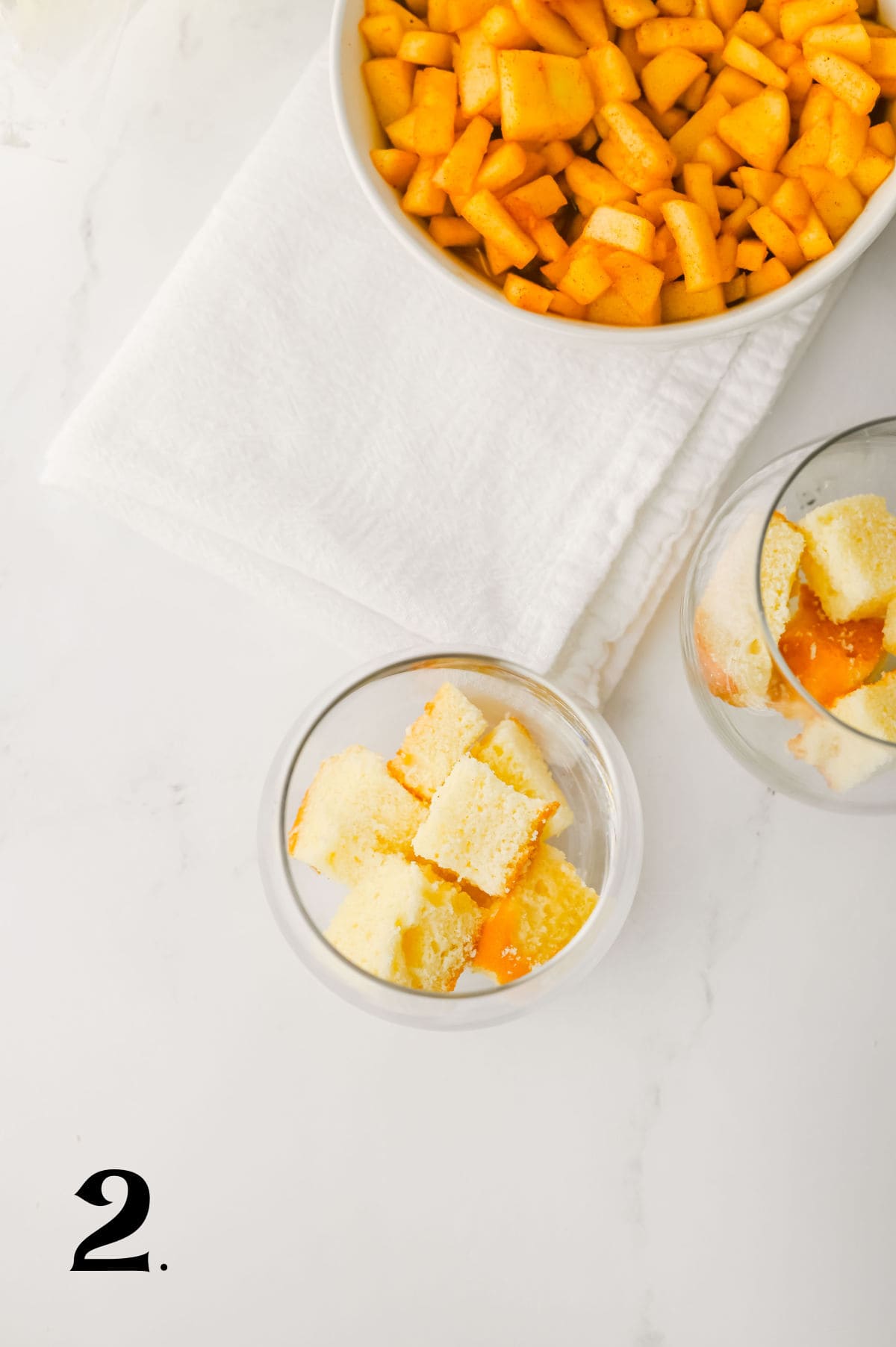 How to Make Caramel Apple Trifles Step 2