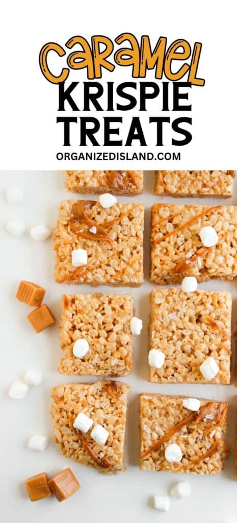 Quick & Easy Caramel Rice Krispie Treats
