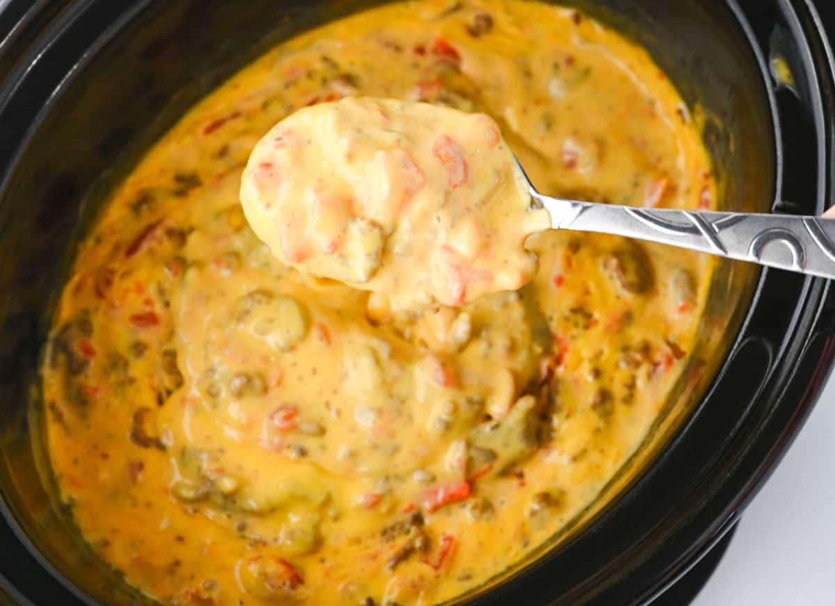 Crock Pot Rotel Dip Recipe
